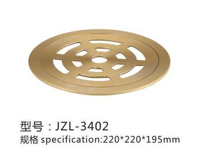 吉自來JZL-3402地漏 銅質選材與管道零件性能詳解